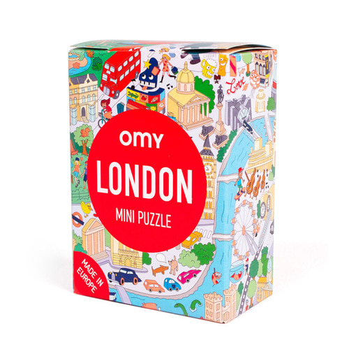 OMY 미니 퍼즐-런던 (MINIPUZ08) by 공식수입원 (주)아이큐박스